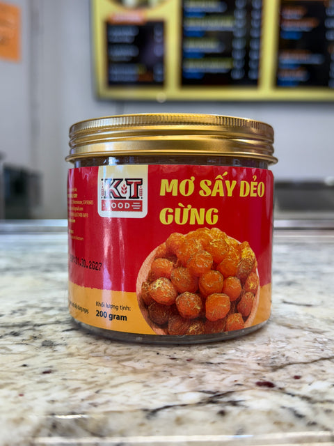 Mơ Sấy Dẻo Gừng
