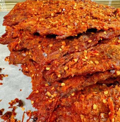 Khô Bò Cari Cay - Spicy Curry Beef Jerky | Limit 2 per Customer [KOBO05]