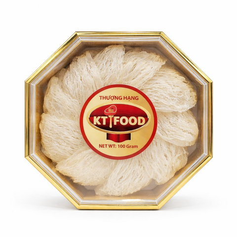 Yến Tổ Thượng Hạng 100% Sợi Dài - Premium Bird Nest with 100% Long Strands 100g [YEN03]