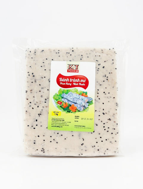 Bánh tráng mè Phan Rang 1kg | contains sesame (Limit 2)